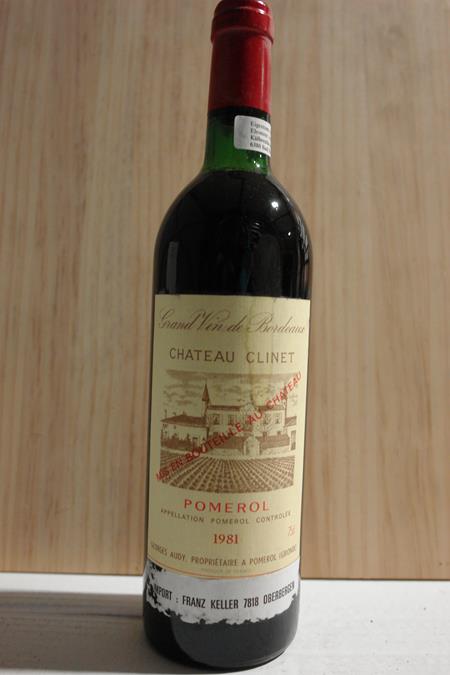 Château Clinet Pomerol 1981