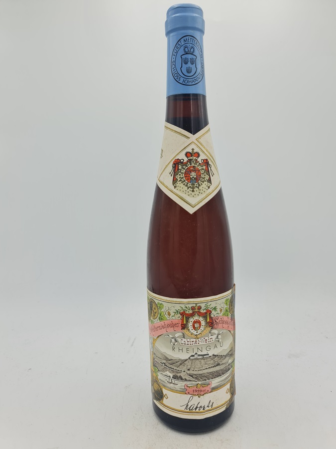 Schloss Johannisberg - Riesling Himmelblaulack feine Spätlese 1959