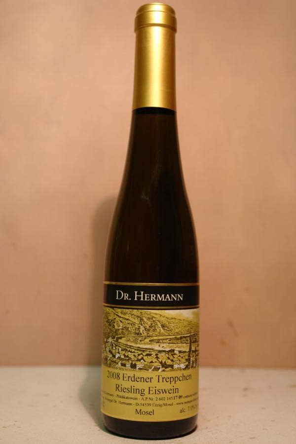 Dr. Hermann - Erdener Treppchen Riesling Eiswein Goldkapsel 2008 375ml