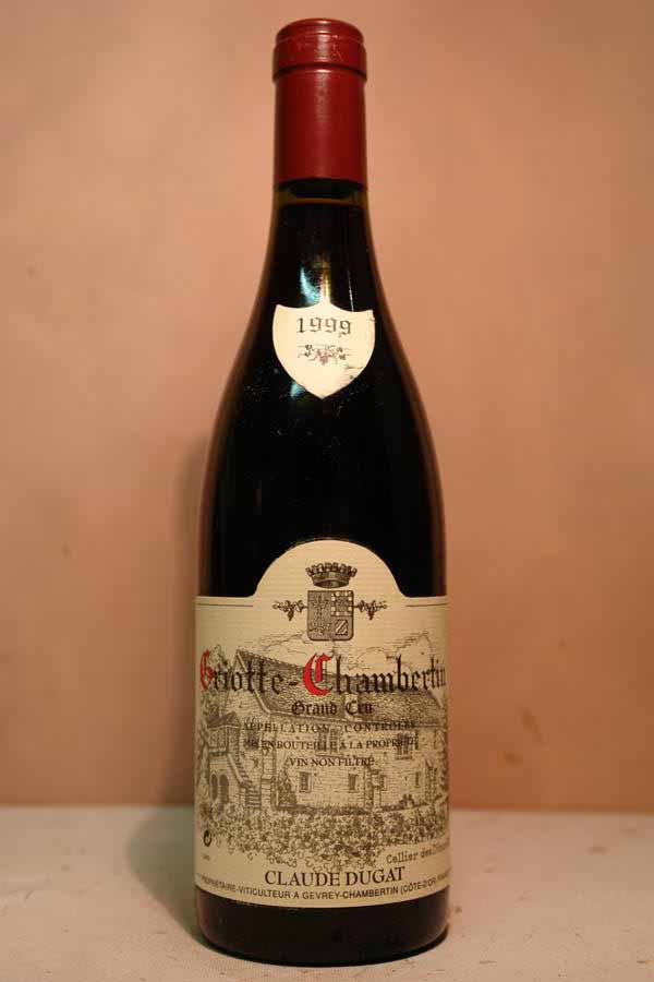Claude Dugat Griottes-Chambertin Grand Cru 1999