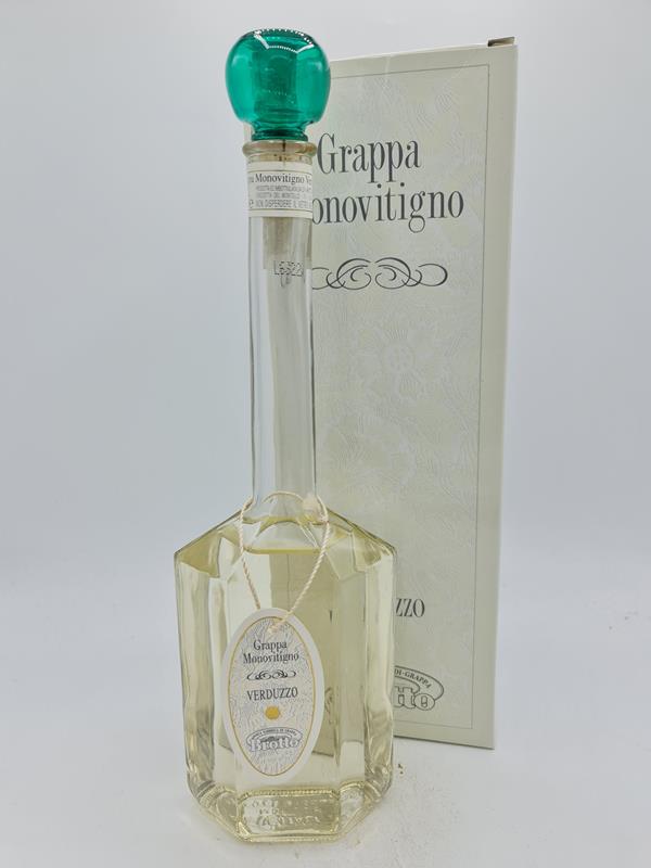 Brotto Frappa Monovitigno Verduzzo 45% alc by vol. 500ml NV with OC 'old release from the 1980s'