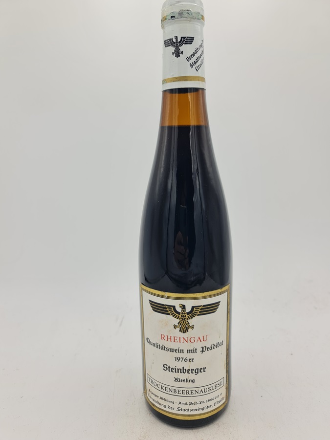 Hessische Staatsweingüter Kloster Eberbach - Steinberger Riesling Trockenbeerenauslese 1976
