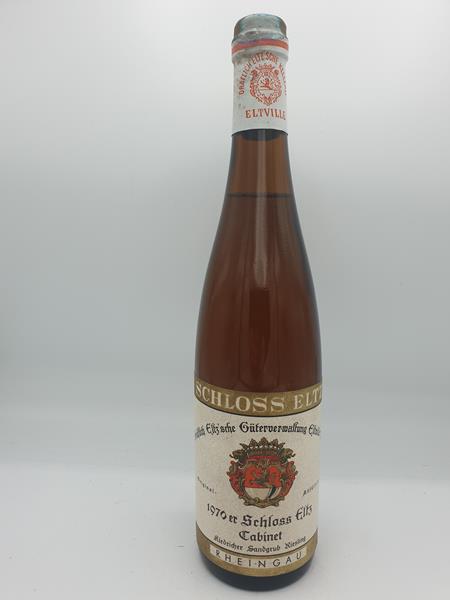 Schloss Eltz - Kiedricher Sandgrub Riesling Cabinet 1970