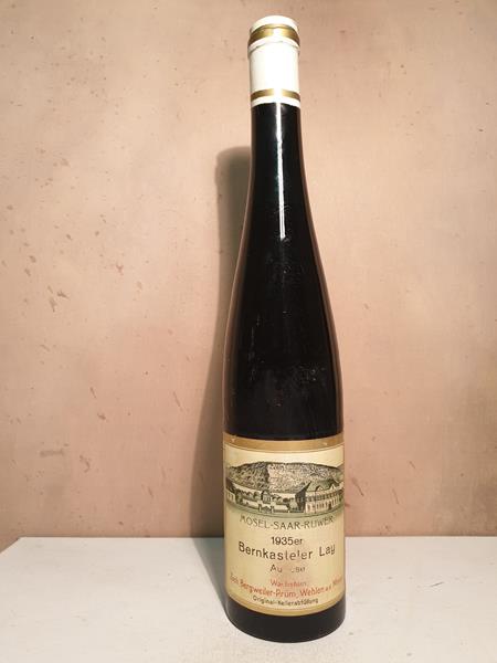 Zach. Bergweiler Prüm Erben - Bernkasteler Lay Riesling Auslese 1935