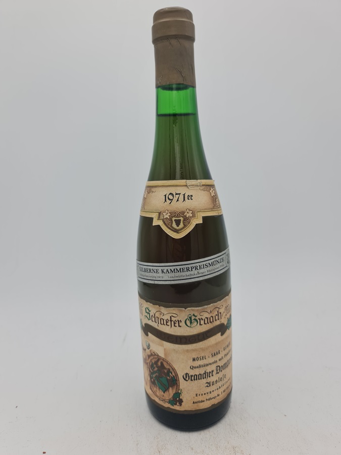 Willi Schäfer - Graacher Domprobst Riesling Auslese Goldkapsel 1971