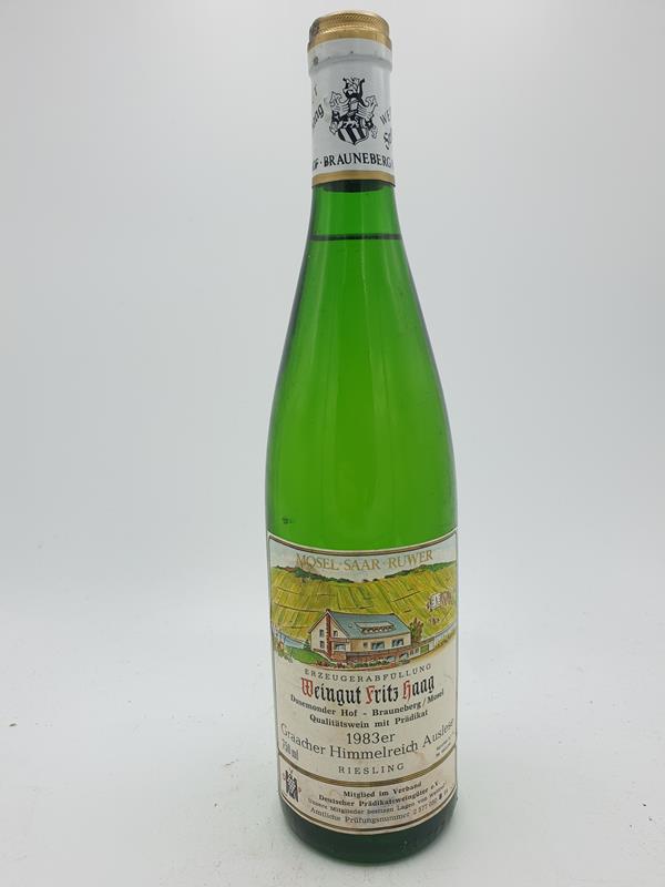 Fritz Haag - Graacher Himmelreich Riesling Auslese 1983