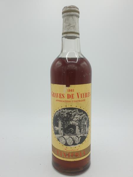 Vinicola Hamburg - Graves de Vayres Appelation Controlée 1961