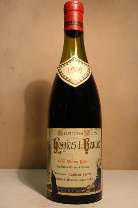 Hospices de Beaune - Ropiteau Frères Corton 'Cuvée Docteur-Peste' 1959