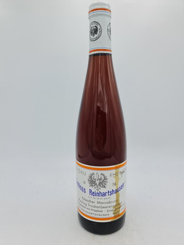 Schloss Reinhartshausen - Erbacher Markobrunn Riesling Trockenbeerenauslese 1976 'ex estate treasure chamber 2018'