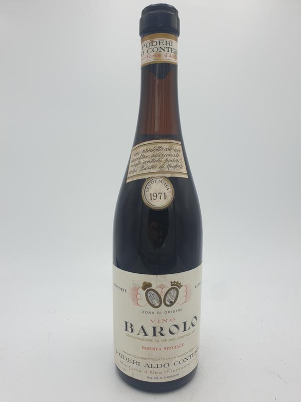 Poderi Aldo Conterno - Barolo Riserva Speciale 'Bussia di Monforte'  1971
