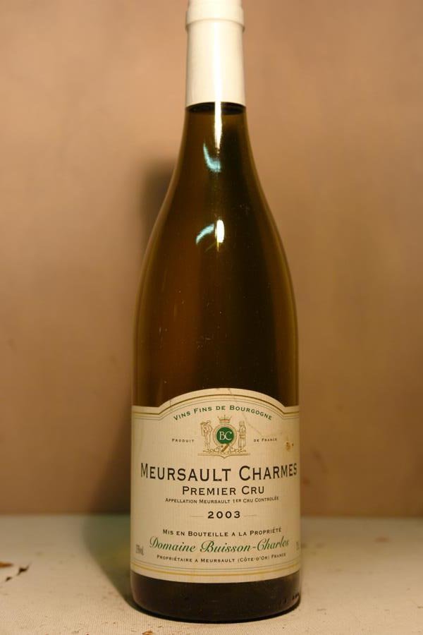 Domaine Buisson-Charles - Meursault-Charmes 2003