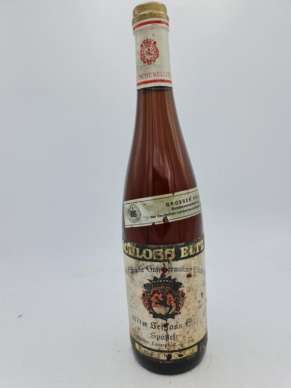 Schloss Eltz - Eltviller Langenstück Riesling Spätlese 1971