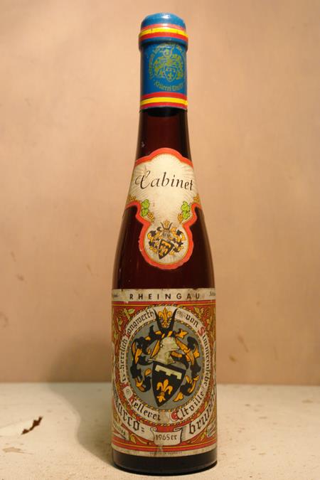 Freiherr Langwerth von Simmern - Marcobrunner Riesling Eiswein-Auslese 1965 375ml