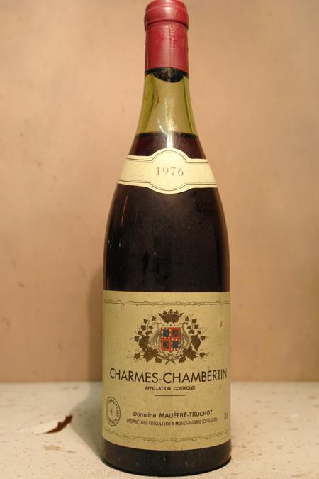 Jacky Truchot - Charmes-Chambertin 'Grand Cru' 1976