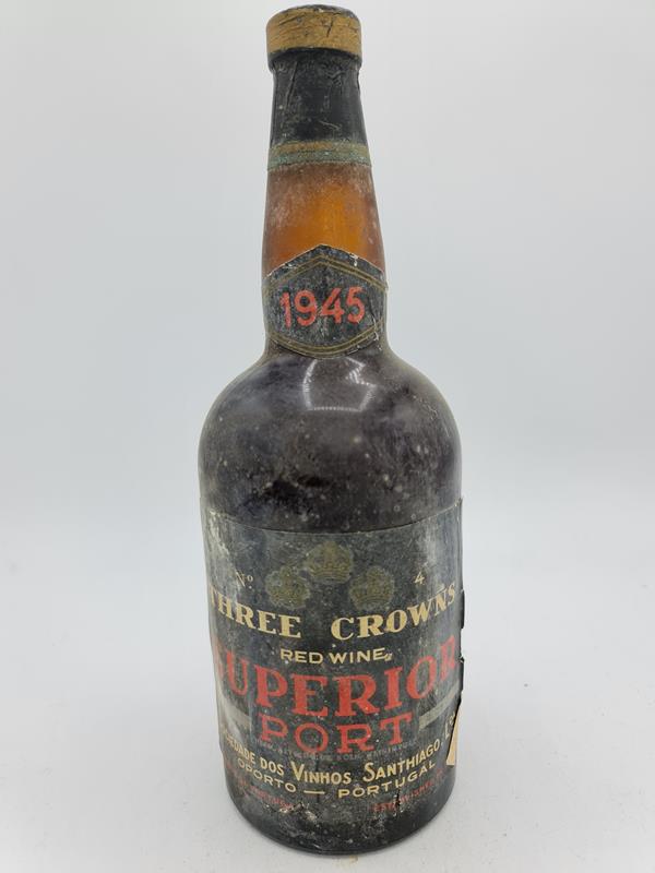 Sociedade Dos Vinhos Santhiago Port Three Crowns Superior Vintage 1945 N°4