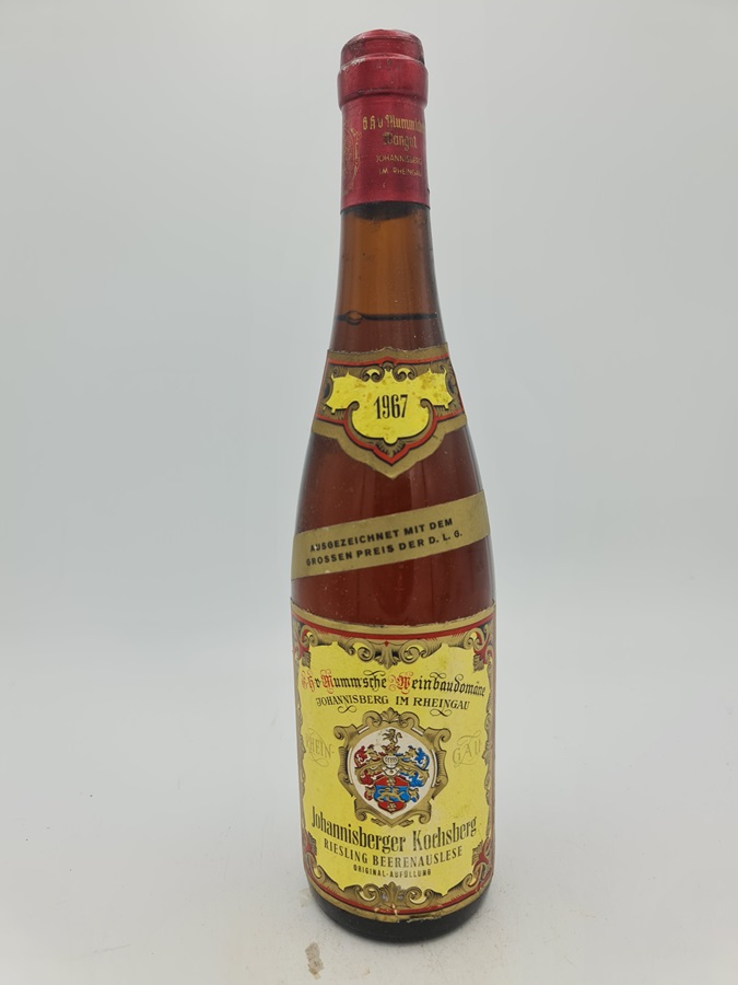 Mumm´sche Weinbaudomane - Johannisberger Kochsberg Riesling Beerenauslese 1967