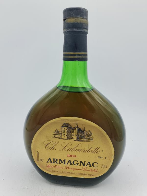 Château Laboudette - Armagnac vintage 1969 40% alc. by vol. 70cl