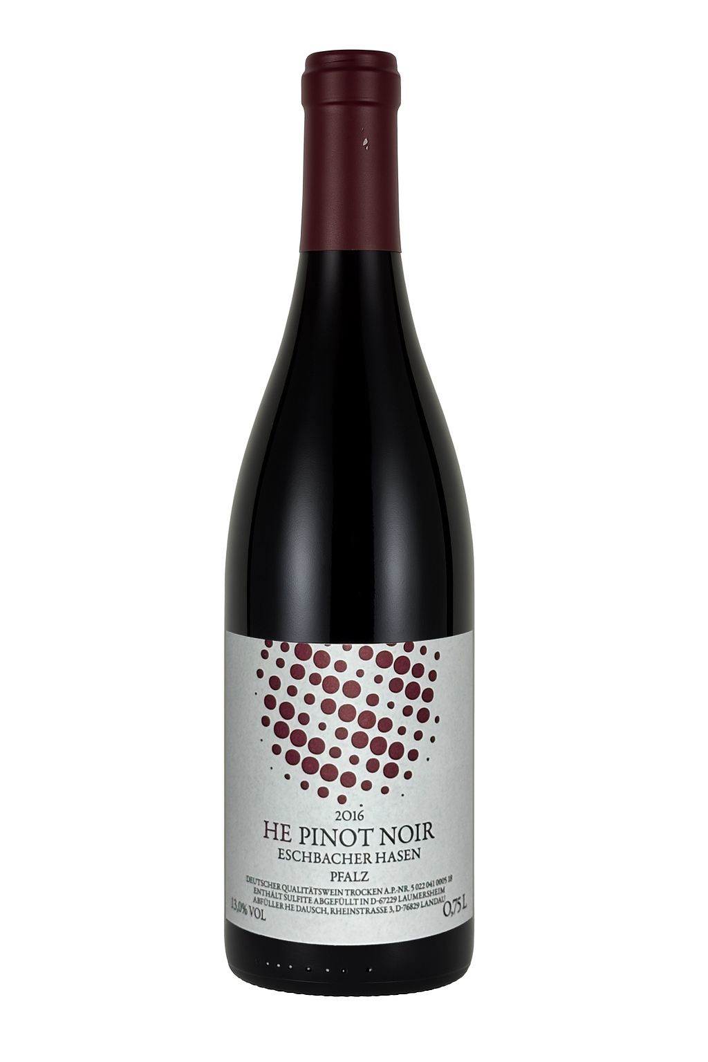 HE - Wines Hans Erich Dausch Eschbacher Hasen PINOT NOIR dry 2016