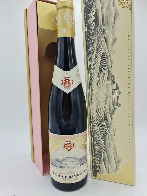 Schloss Johannisberg - Riesling Goldlack trocken dry 2019 '100 points James Suckling' with OC