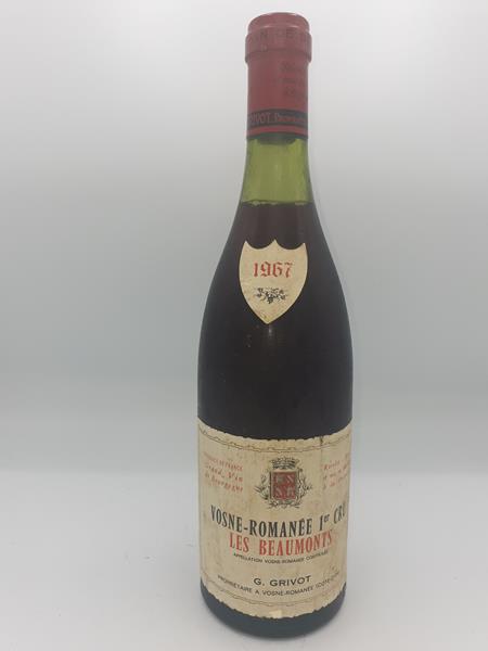 Domaine Jean Grivot - Vosne-Romanée 1er Cru 'Les Beaumonts' 1967