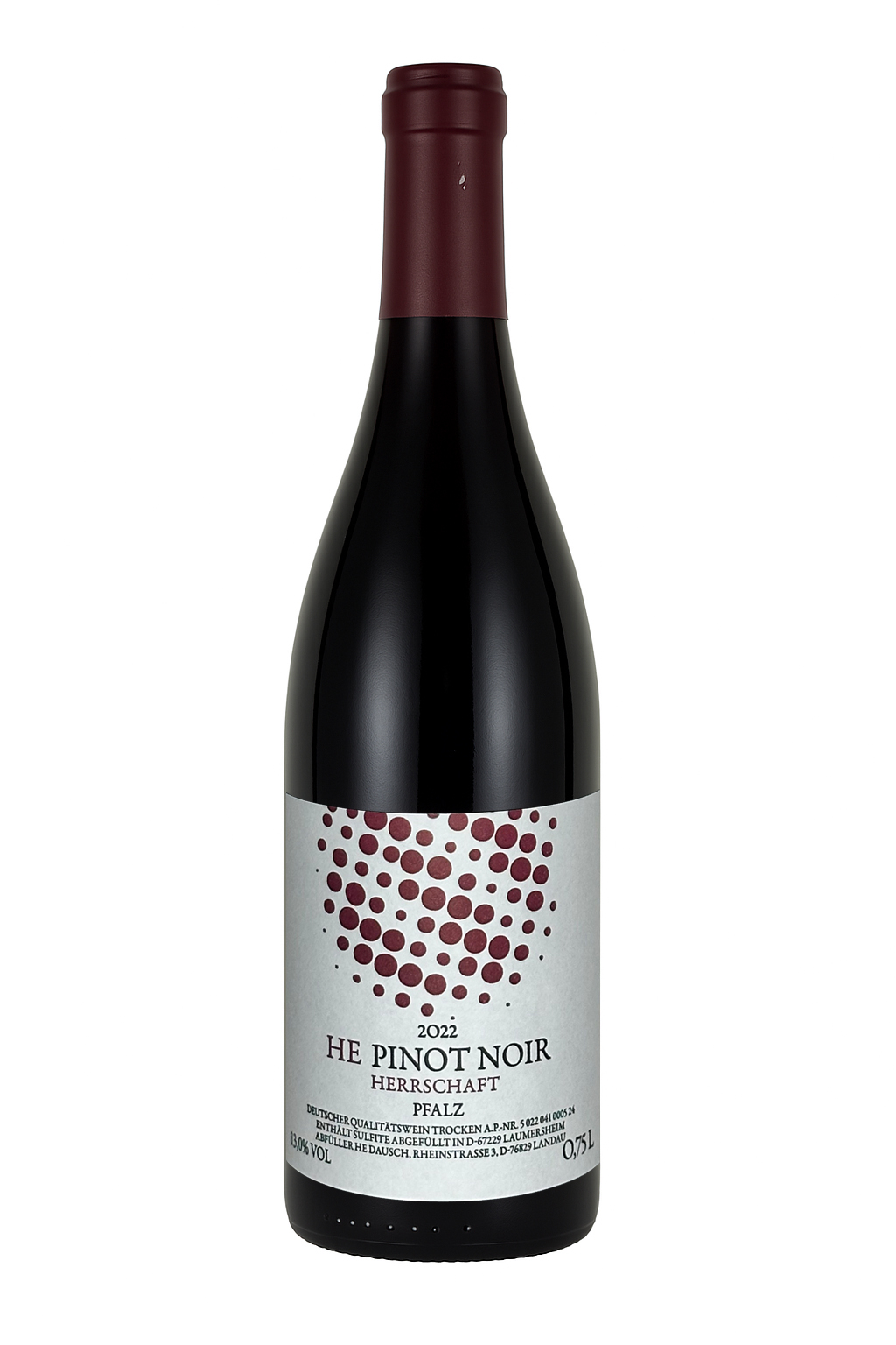 HE - Wines Hans Erich Dausch Herrschaftswingert PINOT NOIR dry 2022