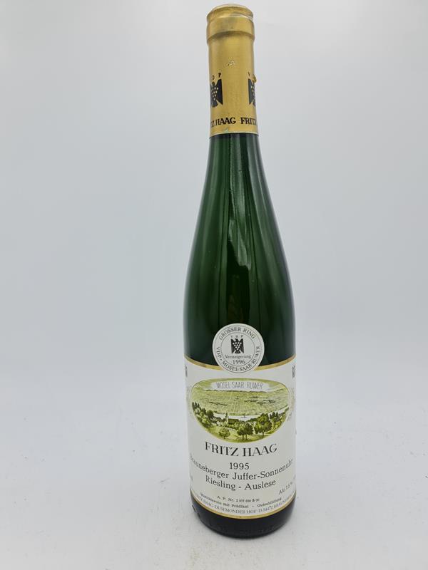 Fritz Haag - Brauneberger Juffer-Sonnenuhr Riesling Auslese Lange Goldkapsel Versteigerungswein 1993
