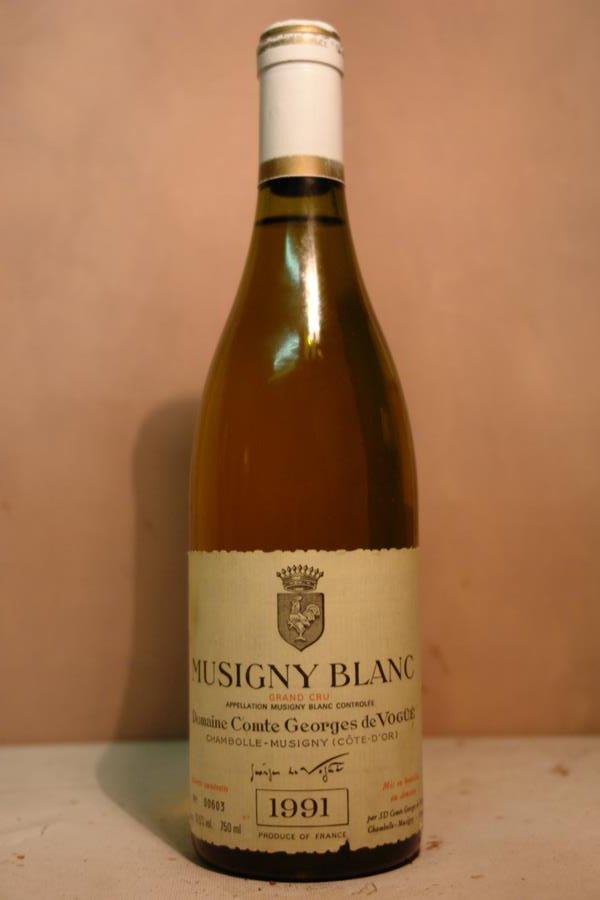 Domaine Comte Georges de Vogüé - Musigny blanc 'Grand Cru' 1991