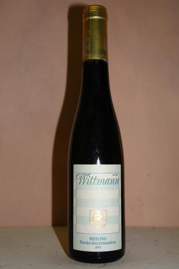 Wittmann - Westhofener Aulerde Riesling Trockenbeerenauslese Goldkapsel 2001 375ml