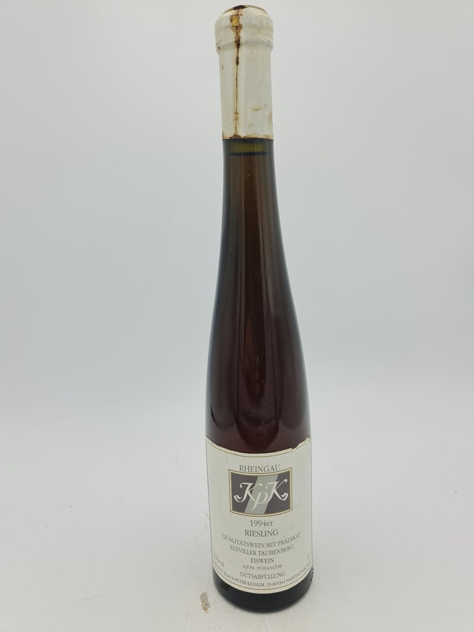 Klaus-Peter Kessler - Eltviller Taubenberg Riesling Eiswein 1994 500ml