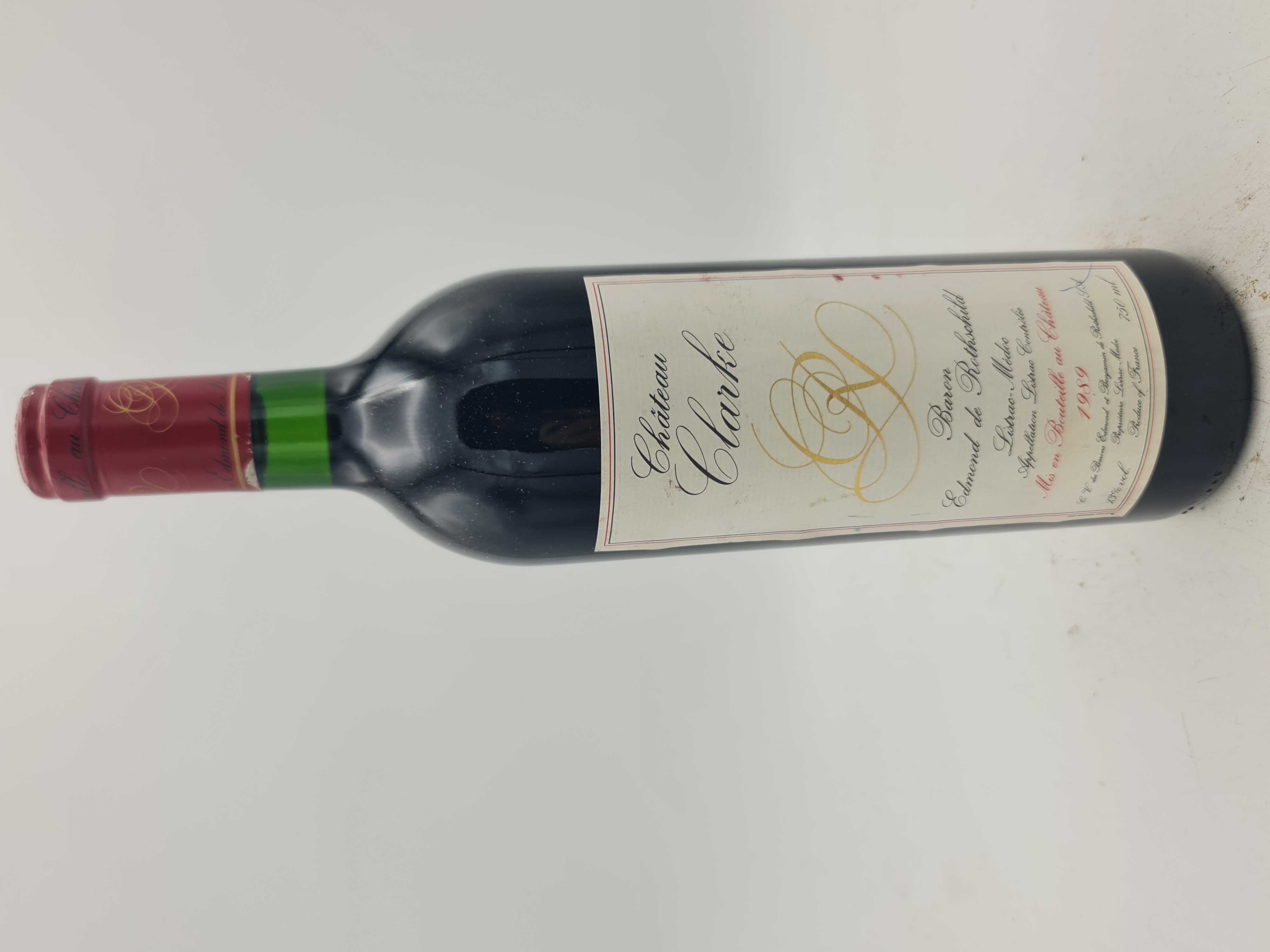 Château Clarke Edmond de Rothschild 1989