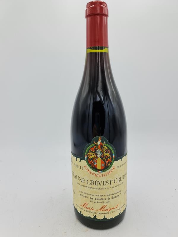 Marie Maignot 'Confrérie des Chevaliers du Tastevin' - Beaune-Grèves 1er Cru 1994