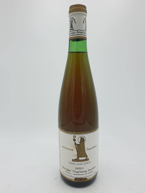 Vereinigte Hospitien 'Sanctus Jacobus' Trier - Serriger Vogelsang Riesling Auslese 1975