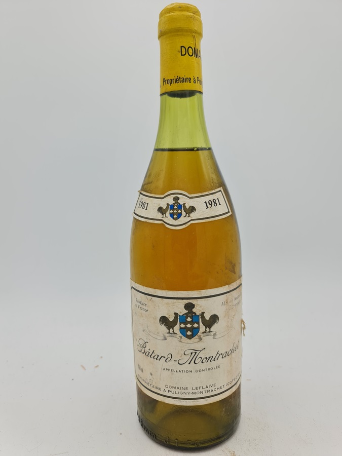 Domaine Leflaive - Bâtard-Montrachet 'Grand Cru' 1981