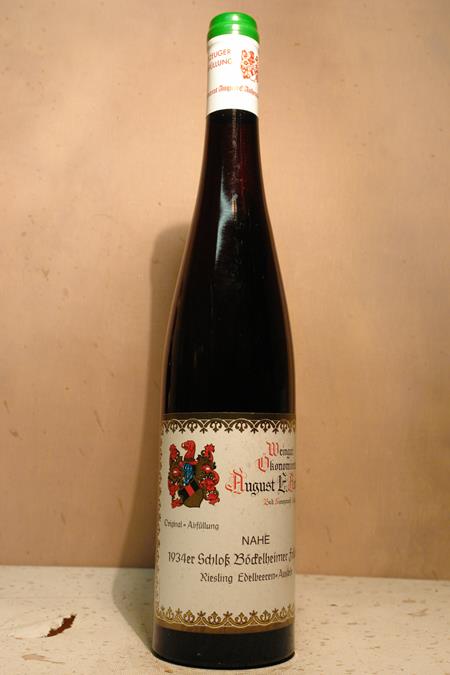 Weingut August Anheuser - Schlossböckelheimer Felsenberg Riesling Edelbeerenauslese 1934