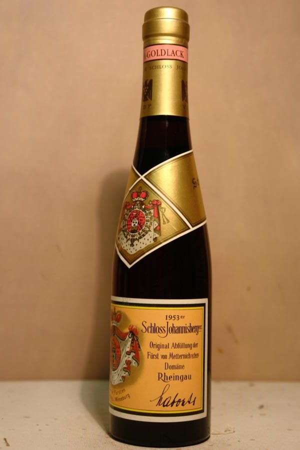 Schloss Johannisberg - Riesling Beerenauslese Rosa-Goldlack 1953 375ml