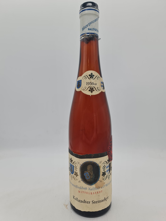 Winzergenossenschaft Kallstadt Weinstrasse - Kallstadter Steinacker Riesling 1959