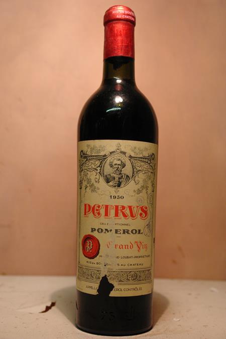 Château Pétrus Pomerol 1950 'mise château bottle'