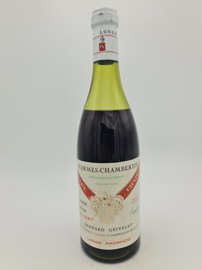 Domaine Bernard Grivelet - Charmes-Chambertin 'Grand Cru' 1967