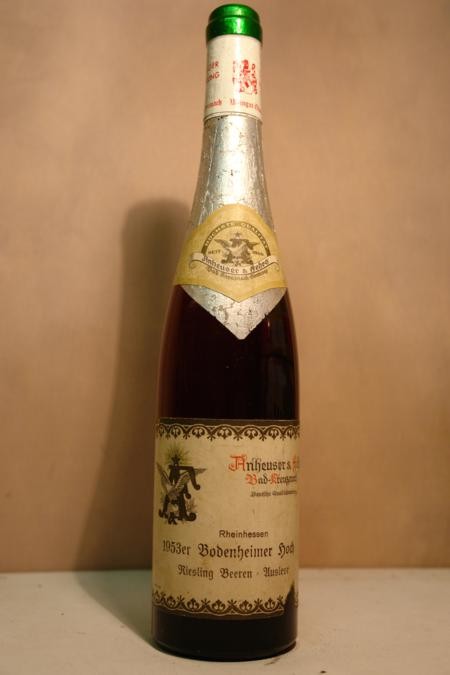Anheuser & Fehrs - Bodenheimer Hoch Riesling Beerenauslese 1953