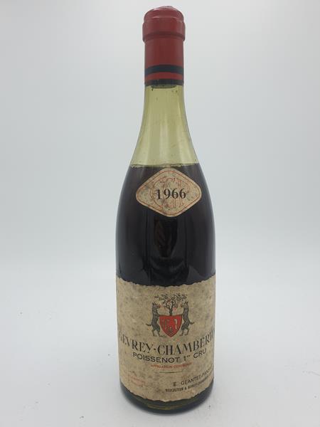 Geantet-Pansiot - Gevrey-Chambertin 1er cru 'Poissenot' 1966