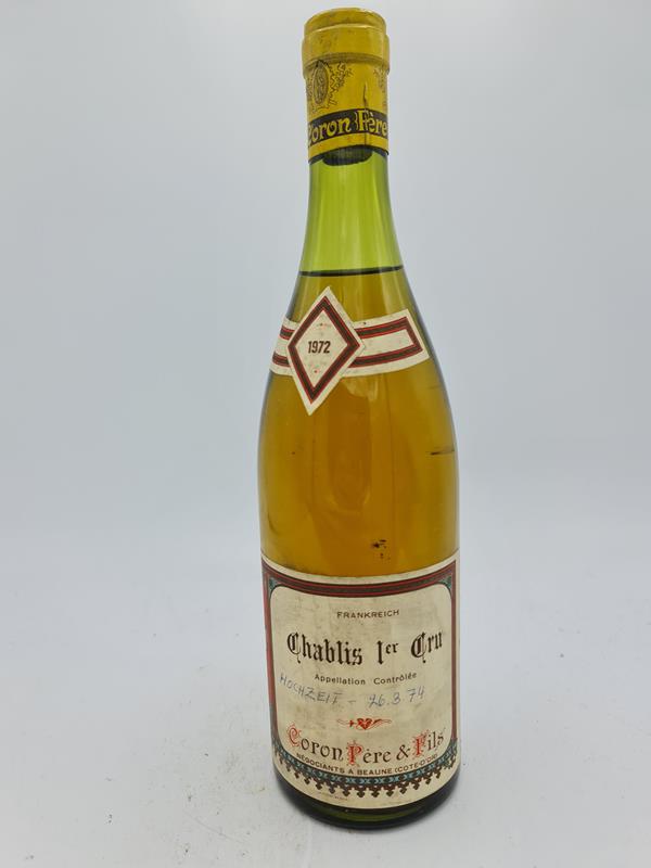 Coron Pere et fils - Chablis 1er cru 1972