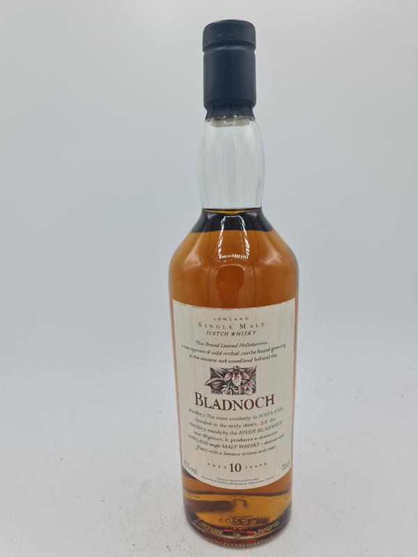 Bladnoch 10 Years Old Flora & Fauna, BC LLPL 43,0% alc by vol NV
