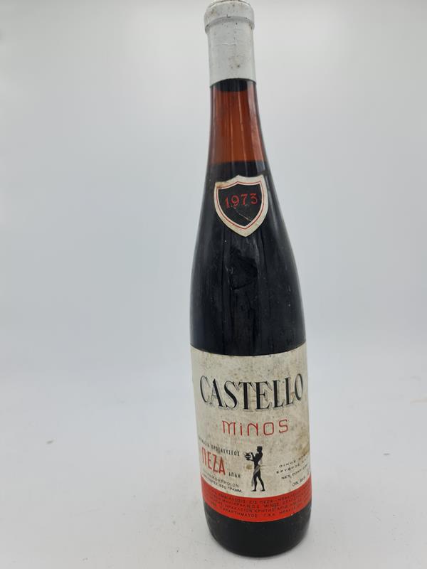 Castello Minos Neza Anah red wine Greece dry 1973