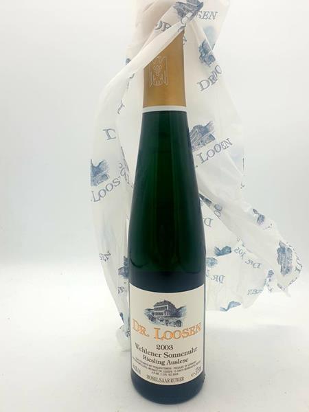 Dr. Loosen - Wehlener Sonnenuhr Riesling Auslese Goldkapsel 2003 375ml