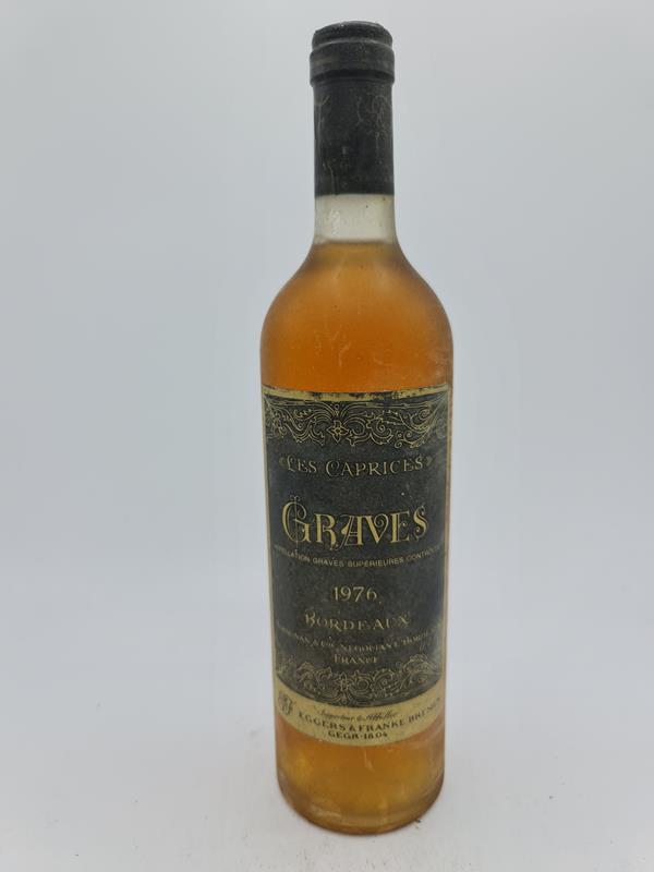 Eggert und Franke Bremen - Bordeaux Graves 'Les Caprices' blanc 1976