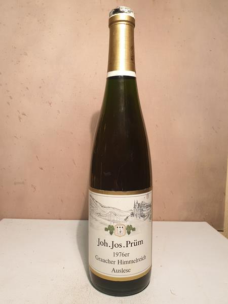 J. J. Prüm - Graacher Himmelreich Riesling Auslese #31 lange GOLDKAPSEL 1976 