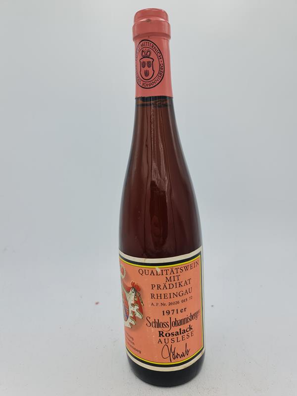 Schloss Johannisberg - Riesling Auslese rosalack 1971