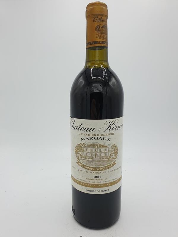 Château Kirwan Margaux 1981