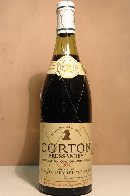 Domaines Jaboulet-Vercherre - Corton 'Bressandes' 1978