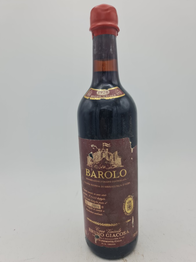 Bruno Giacosa - Collina Rionda Barolo Riserva DOCG 1978 Bt N°4038